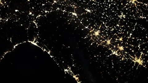 Earth from space. Time lapse of over the Earth seen from the ISS Stock Footage 271190721