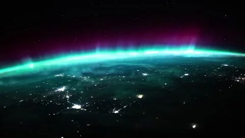 Earth from space. Time lapse of over the Earth seen from the ISS Stock Footage 271233786