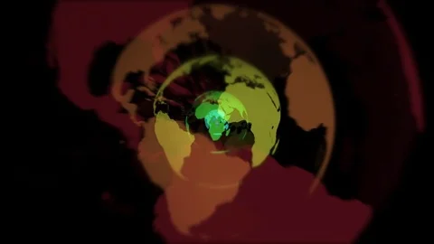 Earth Spectrum Echo Vídeo Stock 83105360