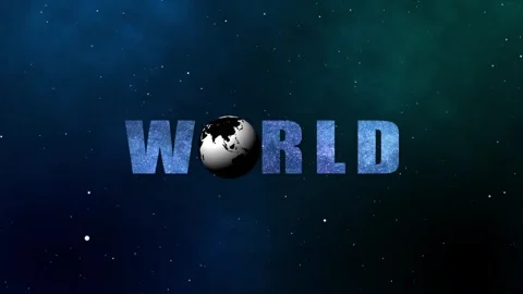 Earth in a stunning three-dimensional animation. Earth as seen from orbit. .. Stock Footage 296623843