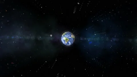 Earth to the Sun 4k Stock Footage 138847691