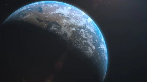 Earth sun rise Stock Footage 156000168
