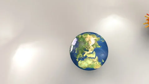 Earth surrounded with virus cells, concept animation. Stock Footage 131296067
