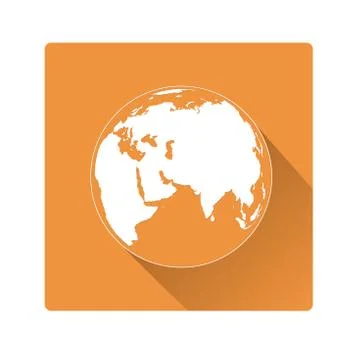 Earth symbol 스톡 일러스트