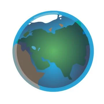 Earth symbol Stockillustratie
