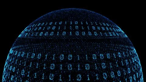 Earth technology and code data, data transmission and procedures 스톡 일러스트