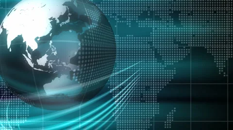 Earth Technology Background Loop Stock Footage 4702070