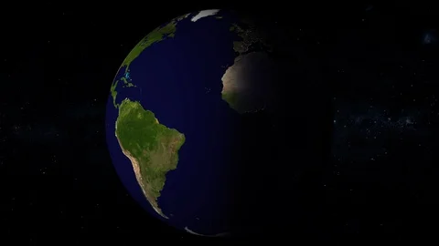 Earth is the third planet from the Sun Stock Footage 102265308