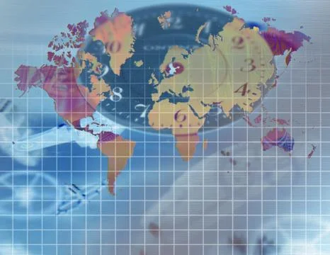 Earth time Stock Illustration