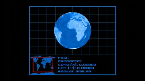 Earth Tracking System v0.2 - USA ( HD720) Stock-Footage 242801
