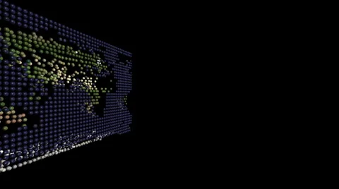 Earth Transition Video stock 2257665