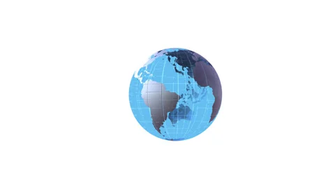 Earth Transparency Center Stock Footage 332457041