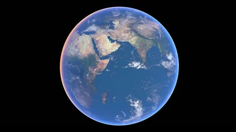 Earth turn around 01 Stock Footage 11128699