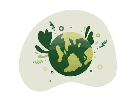 Earth vector design for environment ozone and earth day event Stock Illustration