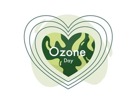 Earth vector design for environment ozone and earth day event Illustrazione stock