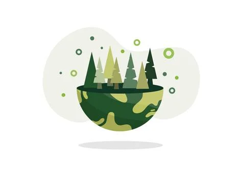 Earth vector design for environment ozone and earth day event Stock-Illustration