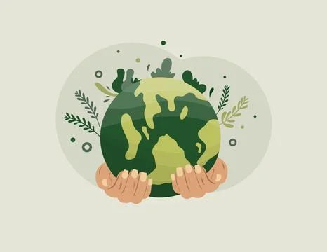Earth vector design for environment ozone and earth day event Stock-Illustration