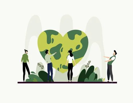 Earth vector design for environment ozone and earth day event Stock-Illustration