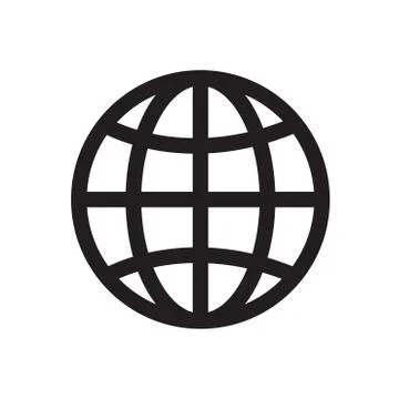 Earth vector icon Stock Illustration