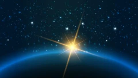 Earth - Vector illustration presents planets of the solar system Stock Illustration