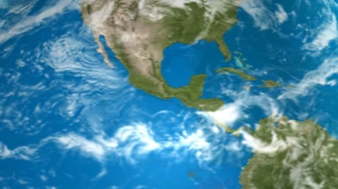 Earth View Day Close Up Stock Footage 8653759