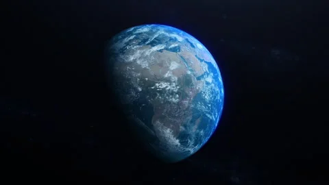 Earth view from the space Stock Footage 250271615
