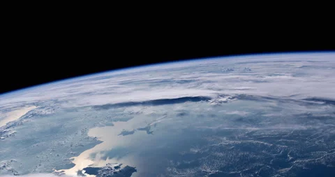 Earth viewed from space. Cloudscapes over Sumatra. Textures taken from NASA Stock Footage 167163946