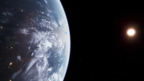 Earth Viewed From Space Shuttle Stock Footage 315880850