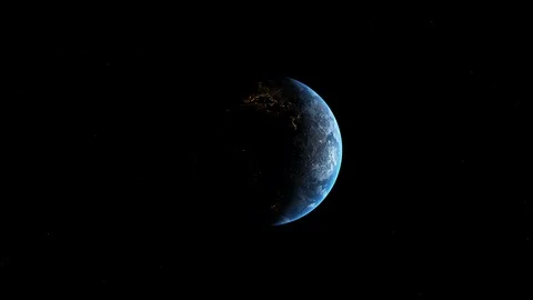 Earth viewing from space, 4k Stock Footage 120209148