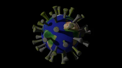 Earth Virus Stock Footage 128995761