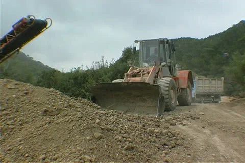 Earth works Stock Footage 25916268