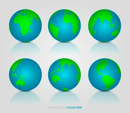 Earth world globe vector design Illustrazione stock