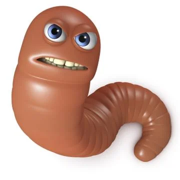 Earth worm 스톡 일러스트