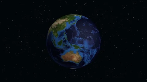 Earth Zoom Animation Focusing on Ilorin Nigeria with Population Data Stock Footage 336842053