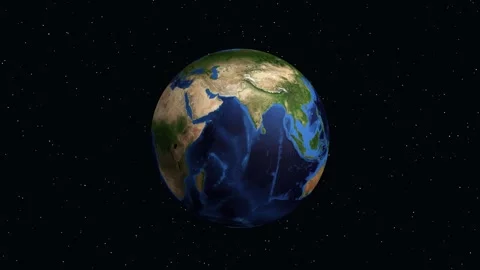 Earth Zoom Animation From Space to Merida Mexico Location Marker Stock Footage 341072725