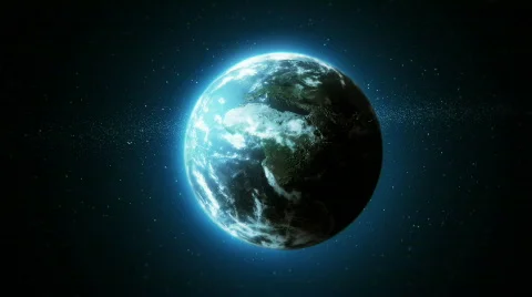 Earth Zoom In to  Clouds Layer Vidéo 324089