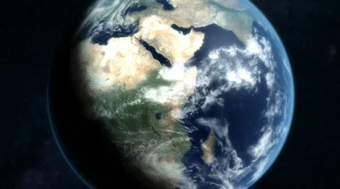 Earth Zoom Stock Footage 544675
