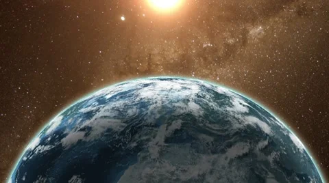 Earth Zoom HD Stock Footage 8689230