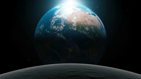Earth Zoom Out Stock Footage 77300666