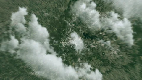 Earth zoom in from outer space to city. Zooming to North America. Stock Footage 149503422