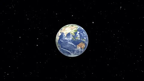 Earth Zoom In From Outer Space Stock Footage 339017902