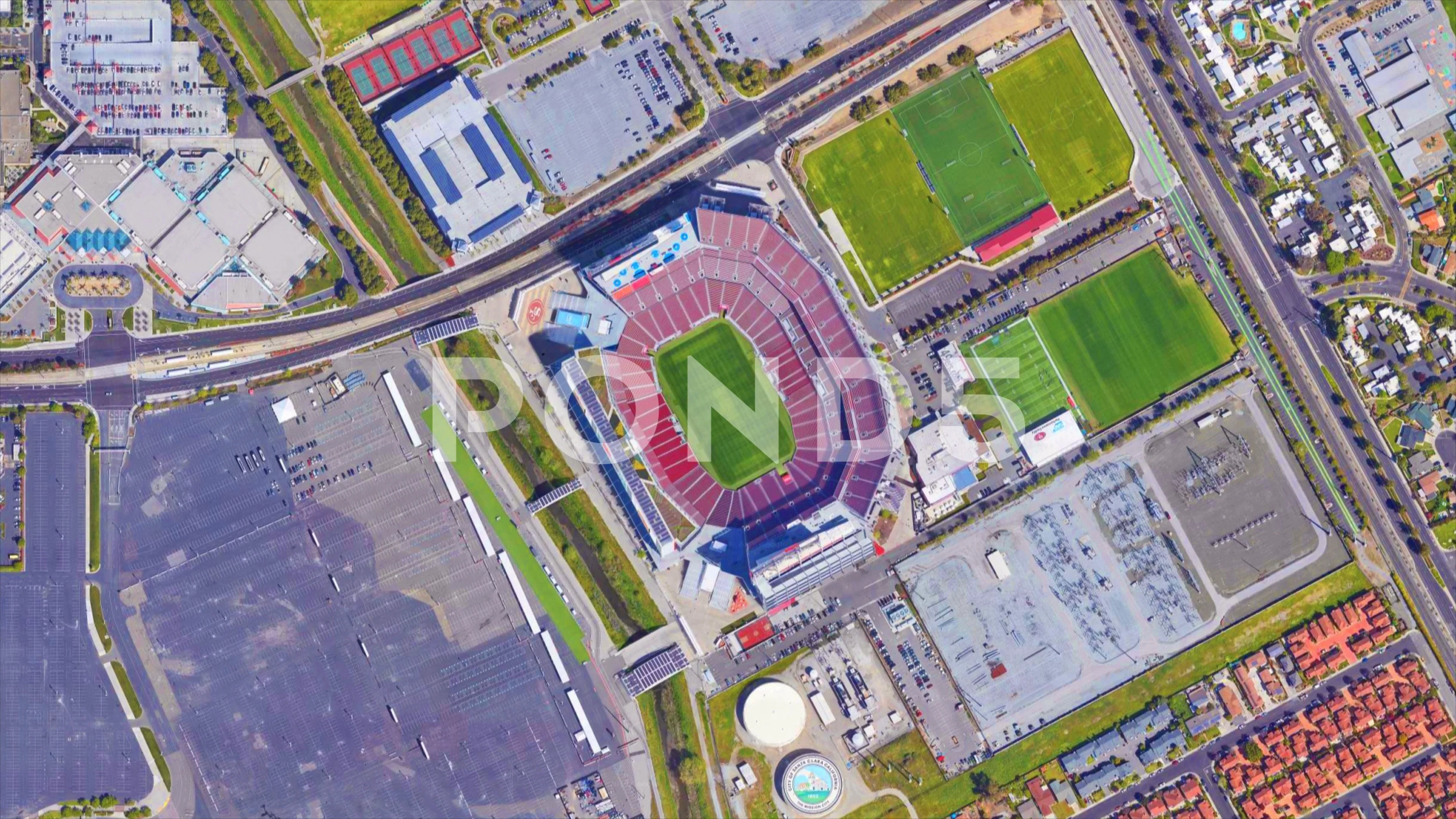 San Francisco 49ers Levi's Stadium Aerial Photo