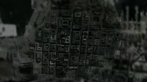 Earth zoom! (shaky) Video stock 10886889