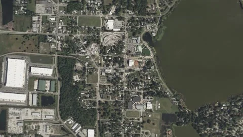 Earth zoom in from space and focus on Ocoee, Florida, USA Stock Footage 250355956