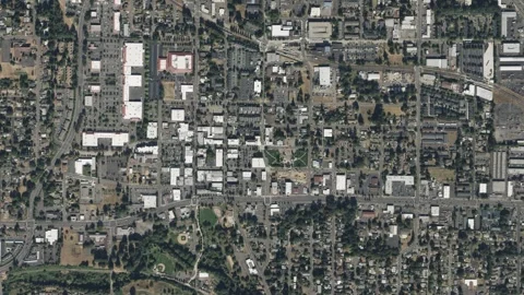 Earth zoom in from space to Gresham, Oregon, USA 스톡 동영상 283375724