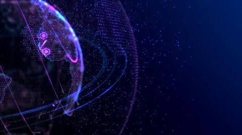 Earth Zoomout Video stock 13614658