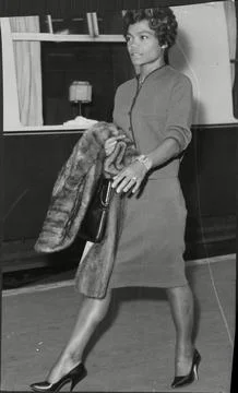 Eartha Kitt Singer. Foto stock