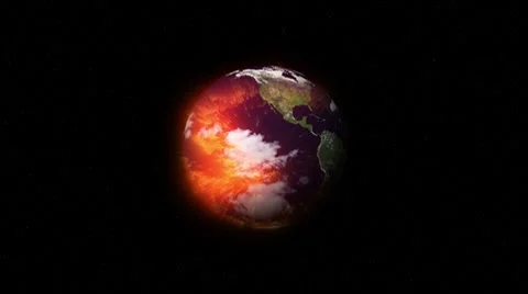 Earthburst Stock Footage 8946572