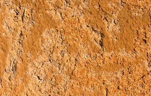 Earthen wall. Stock Photos