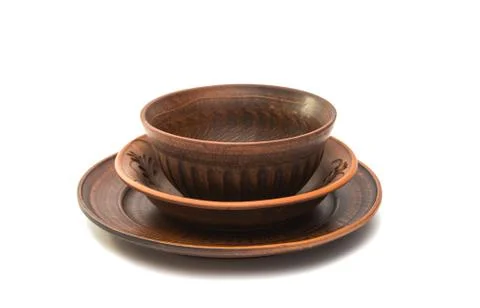 Earthenware dish Stock Photos